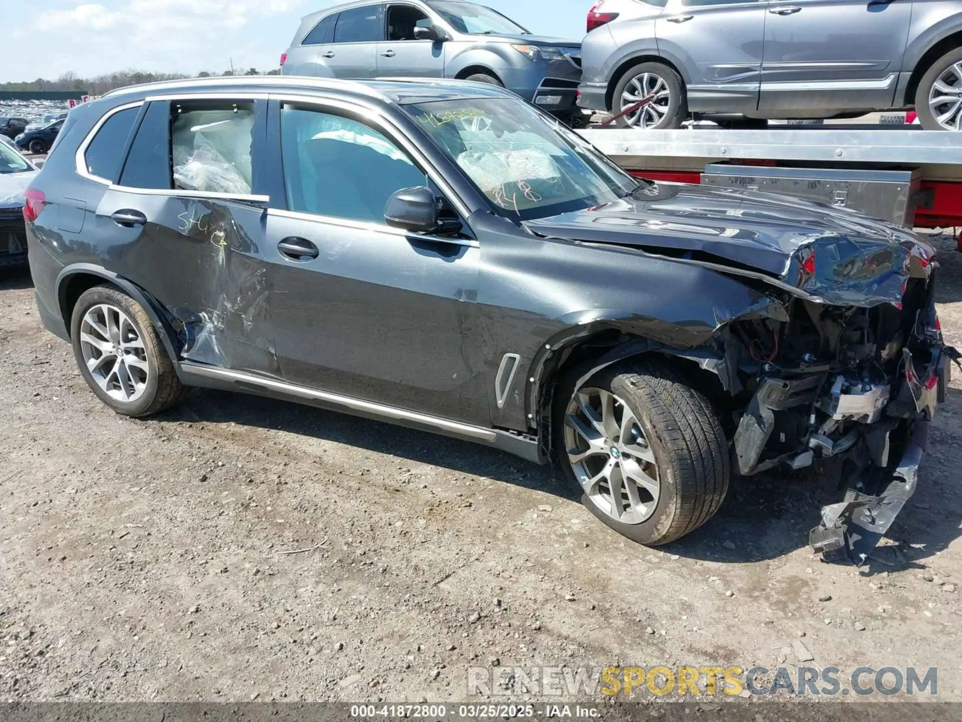 1 fotografías del automóvil dañado 5UXCR6C06LLL76494 BMW X5 2020