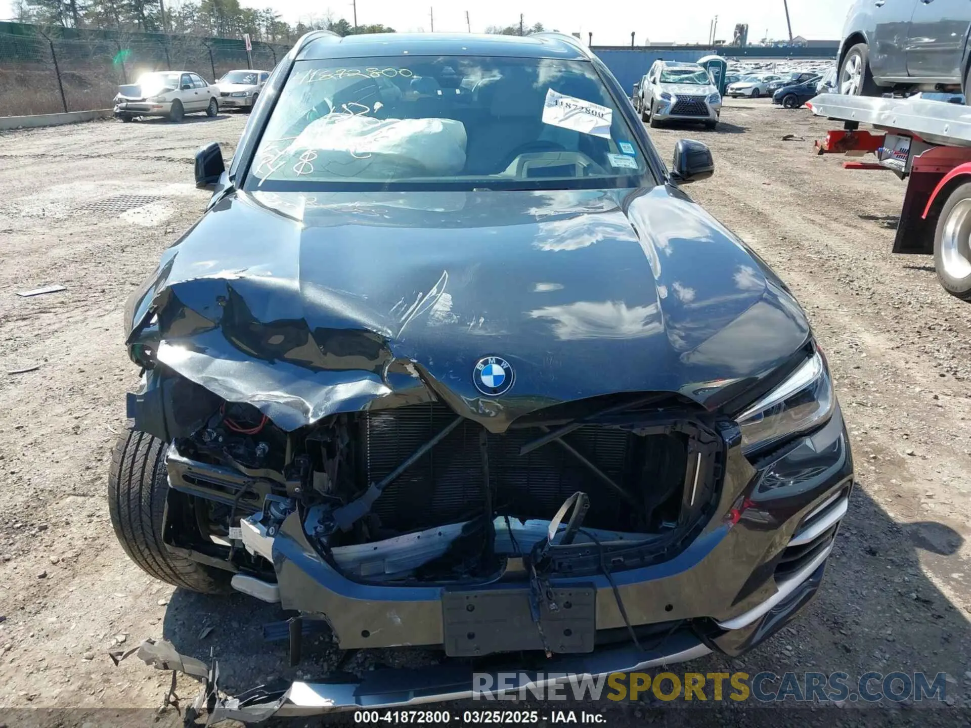12 fotografías del automóvil dañado 5UXCR6C06LLL76494 BMW X5 2020
