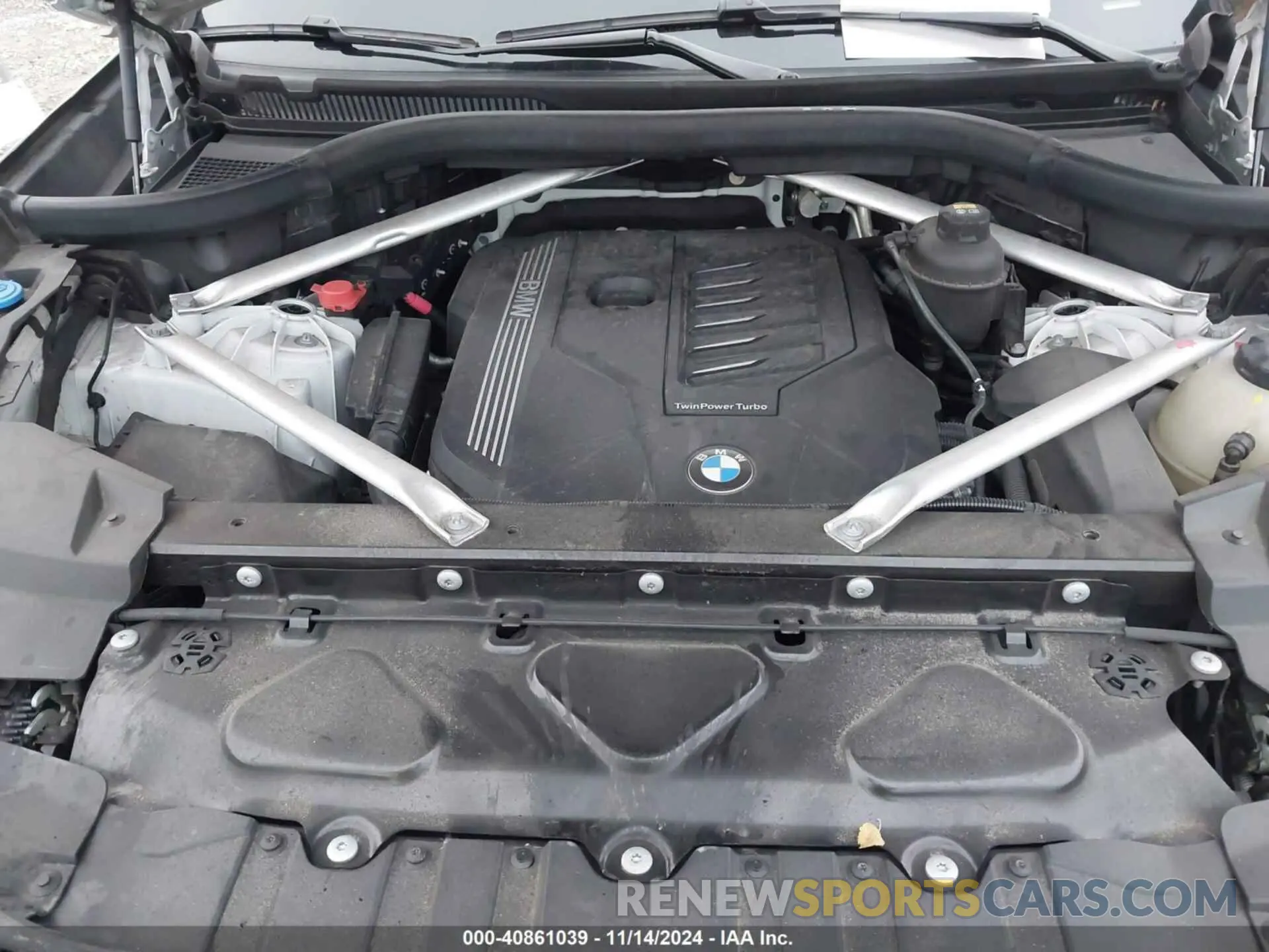 10 fotografías del automóvil dañado 5UXCR6C07L9B02379 BMW X5 2020
