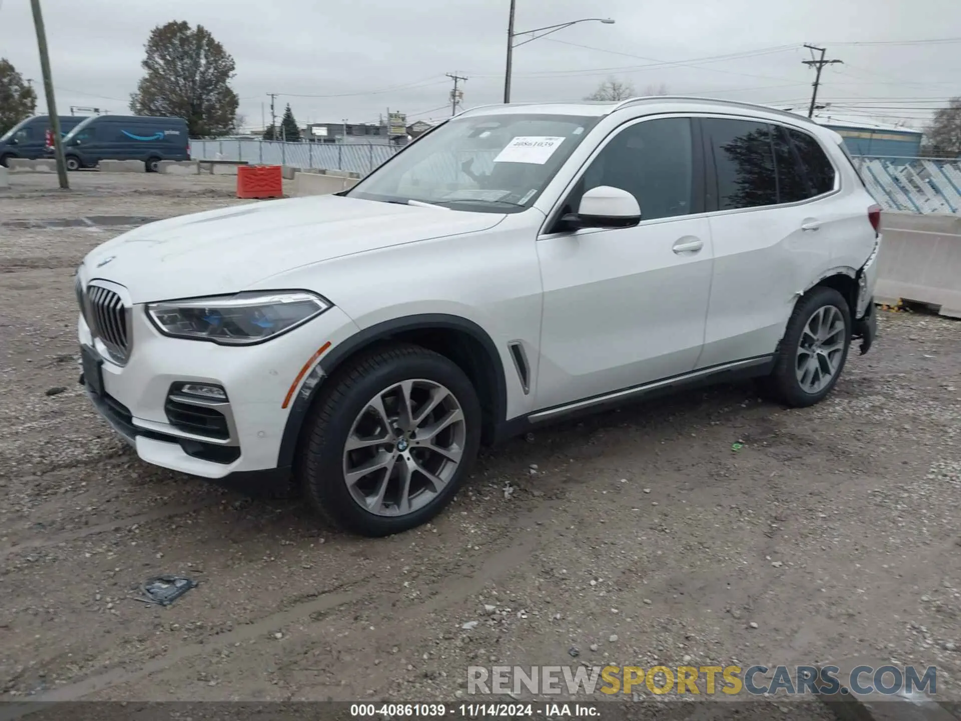 2 fotografías del automóvil dañado 5UXCR6C07L9B02379 BMW X5 2020