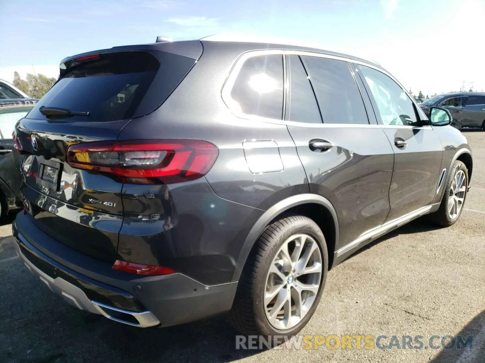 4 fotografías del automóvil dañado 5UXCR6C07L9C61578 BMW X5 2020