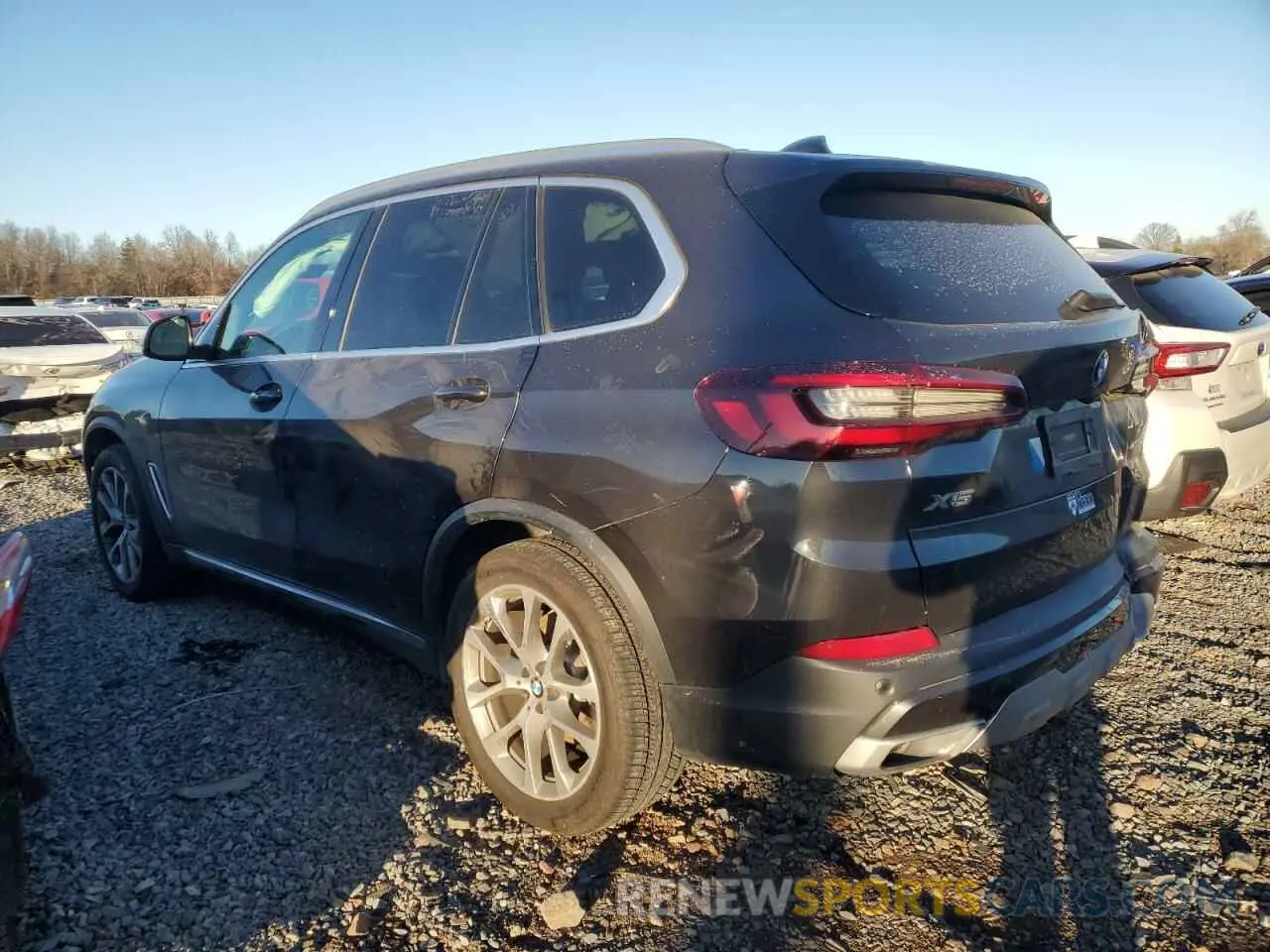 2 fotografías del automóvil dañado 5UXCR6C07L9C83841 BMW X5 2020