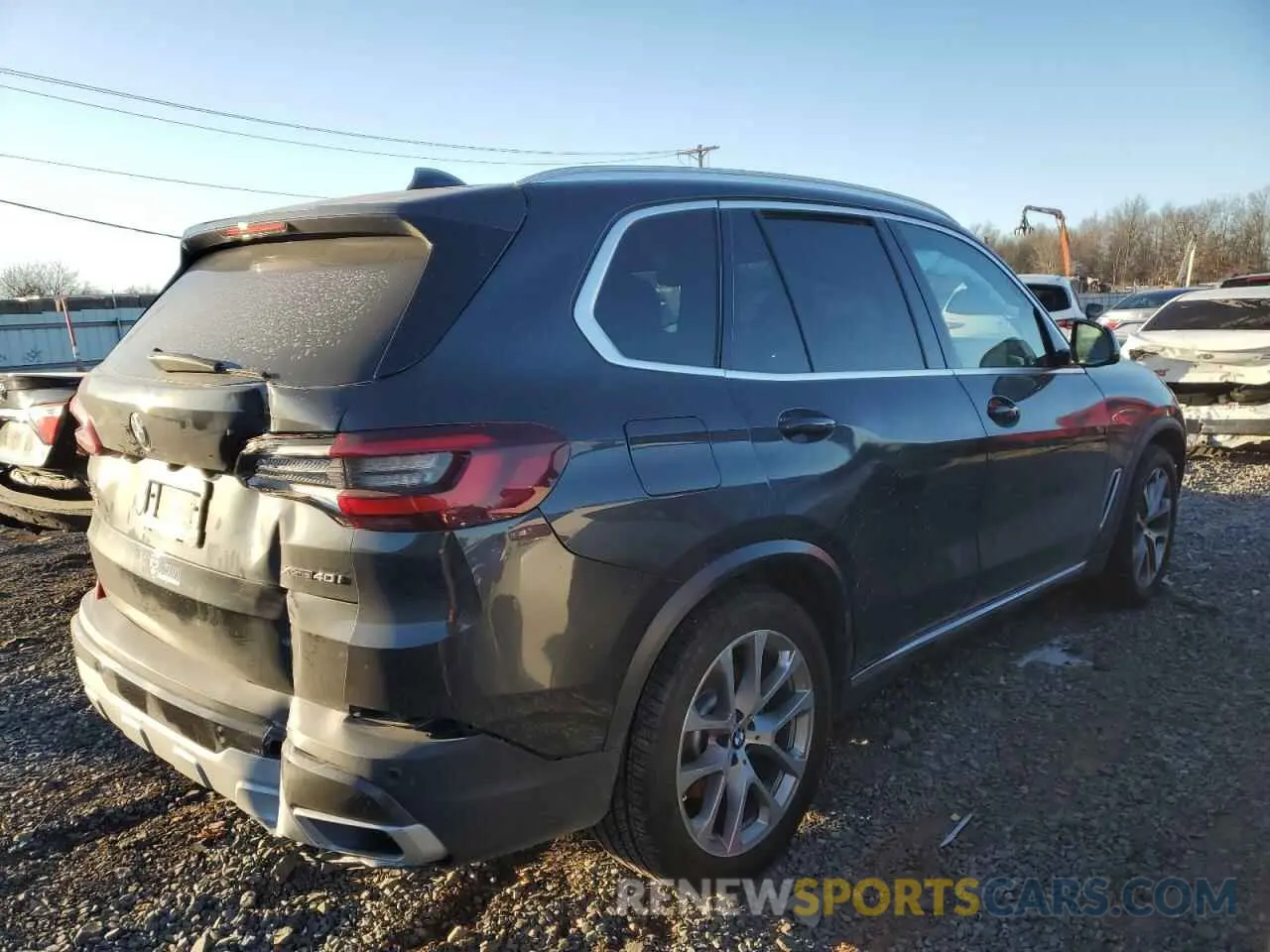 3 fotografías del automóvil dañado 5UXCR6C07L9C83841 BMW X5 2020
