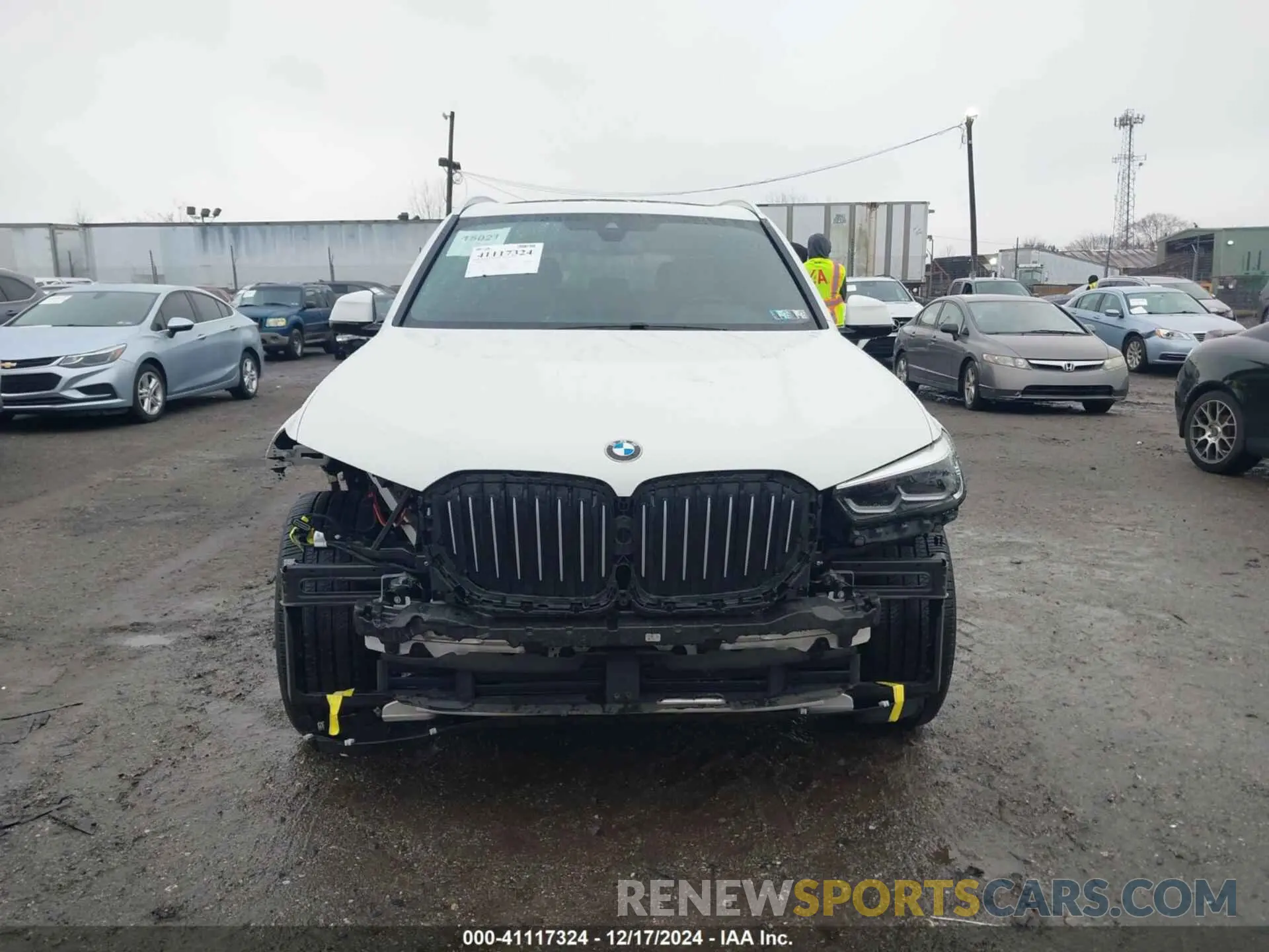 12 fotografías del automóvil dañado 5UXCR6C08L9B36220 BMW X5 2020