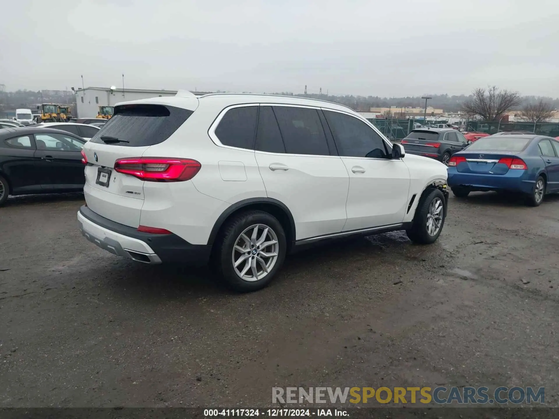 4 fotografías del automóvil dañado 5UXCR6C08L9B36220 BMW X5 2020