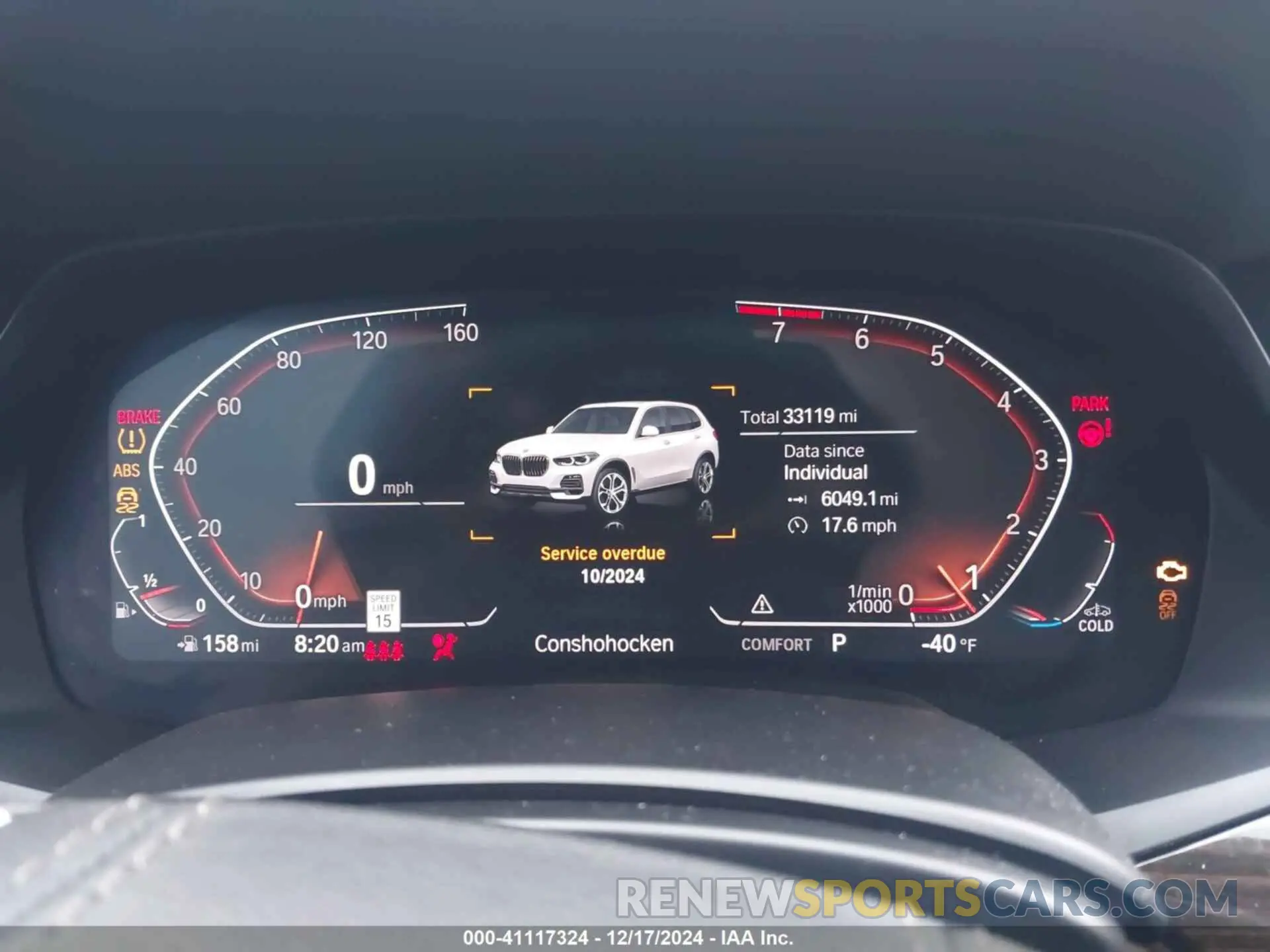 7 fotografías del automóvil dañado 5UXCR6C08L9B36220 BMW X5 2020
