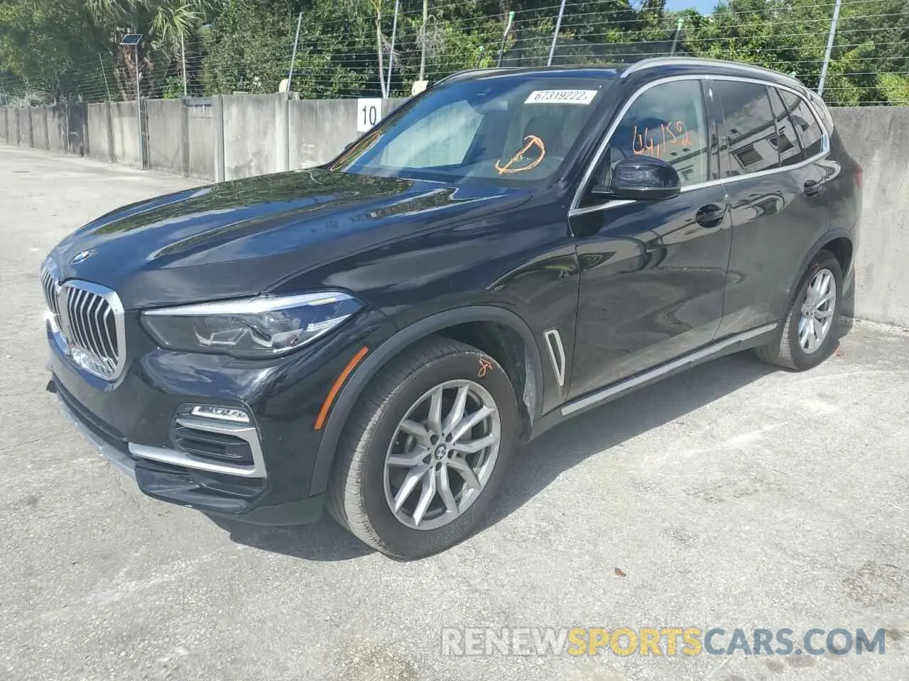 1 fotografías del automóvil dañado 5UXCR6C08L9C31991 BMW X5 2020
