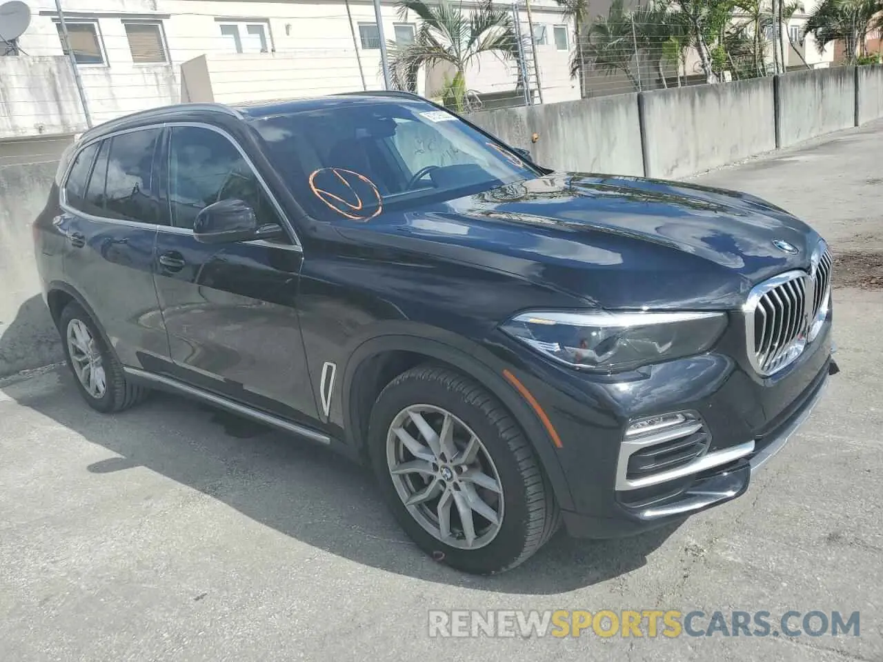 4 fotografías del automóvil dañado 5UXCR6C08L9C31991 BMW X5 2020