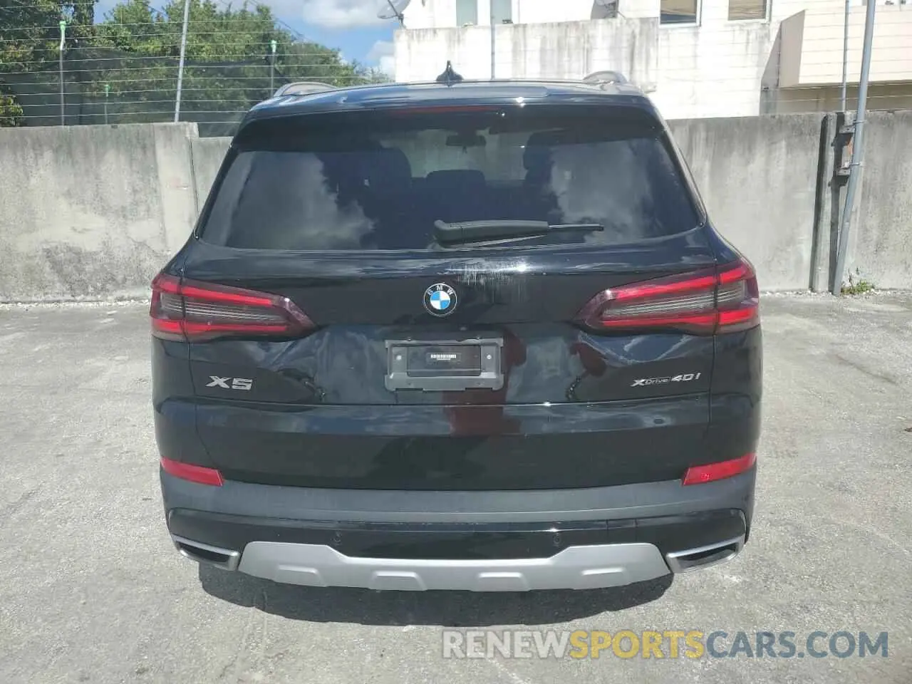 6 fotografías del automóvil dañado 5UXCR6C08L9C31991 BMW X5 2020