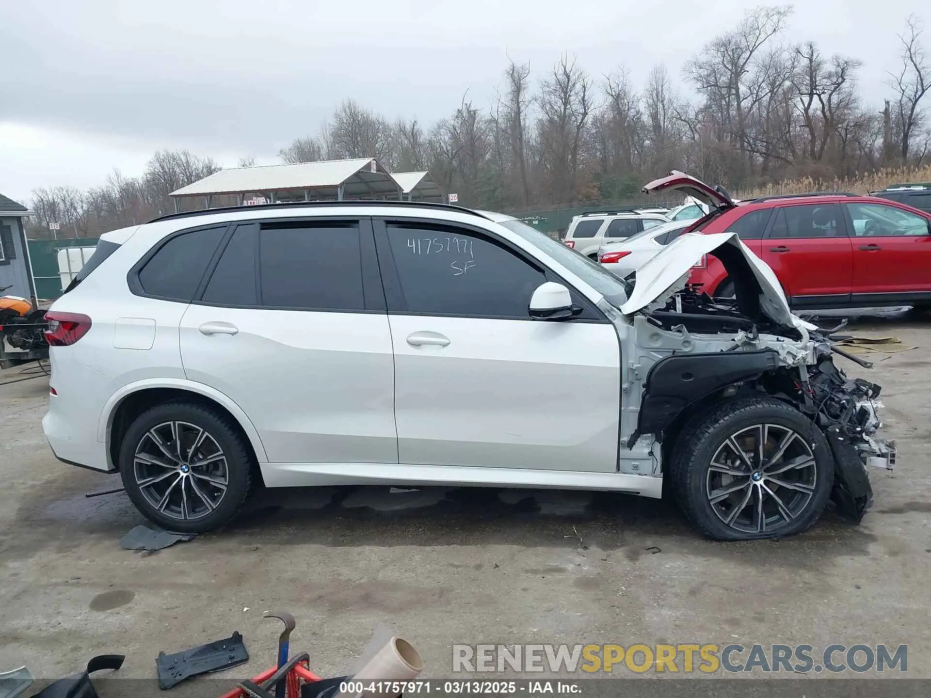 14 fotografías del automóvil dañado 5UXCR6C08L9D07645 BMW X5 2020