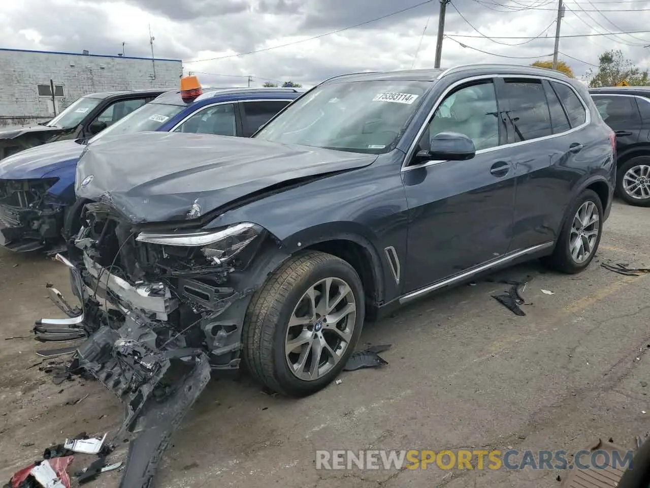 1 fotografías del automóvil dañado 5UXCR6C09L9B92957 BMW X5 2020