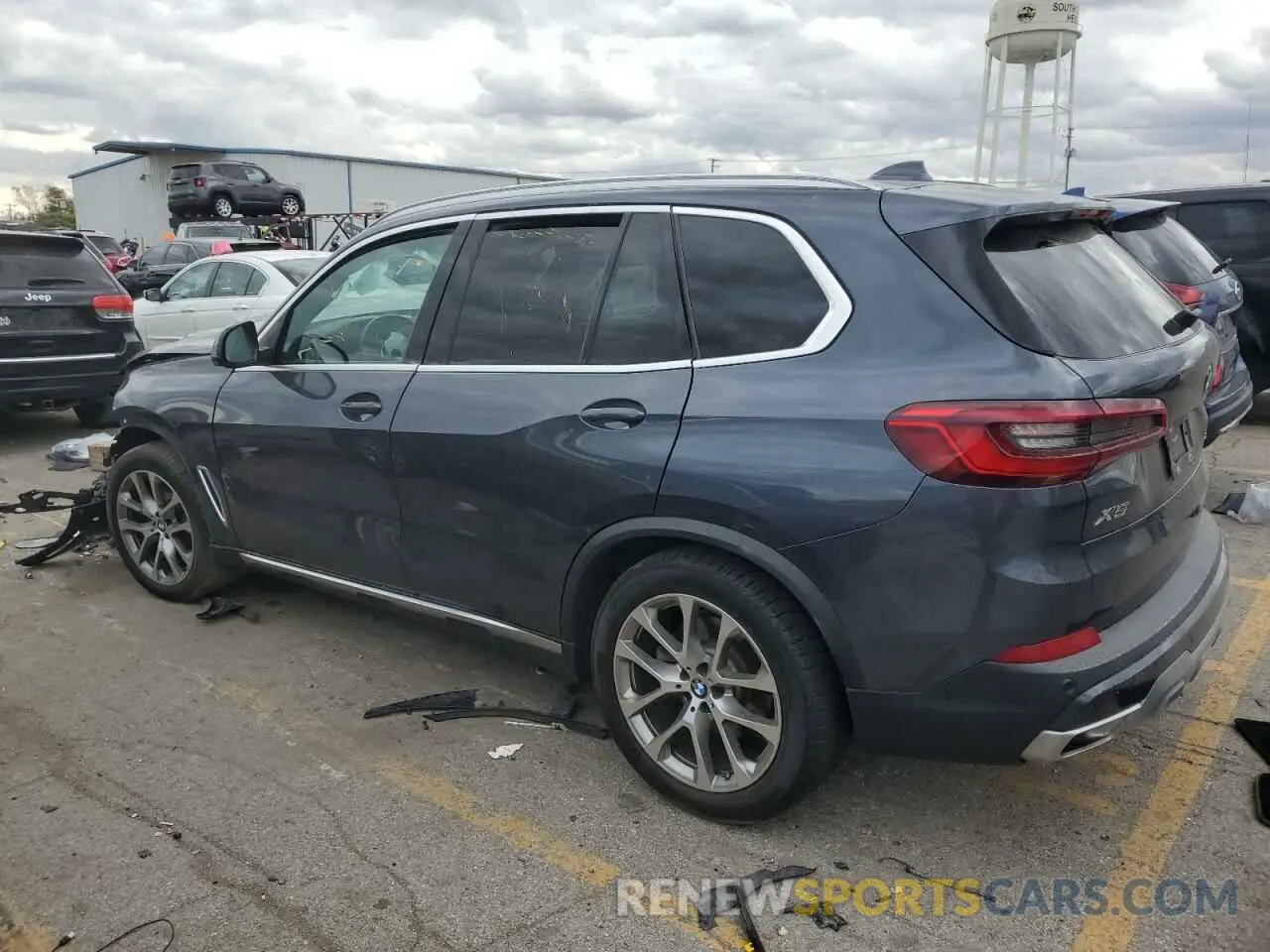 2 fotografías del automóvil dañado 5UXCR6C09L9B92957 BMW X5 2020