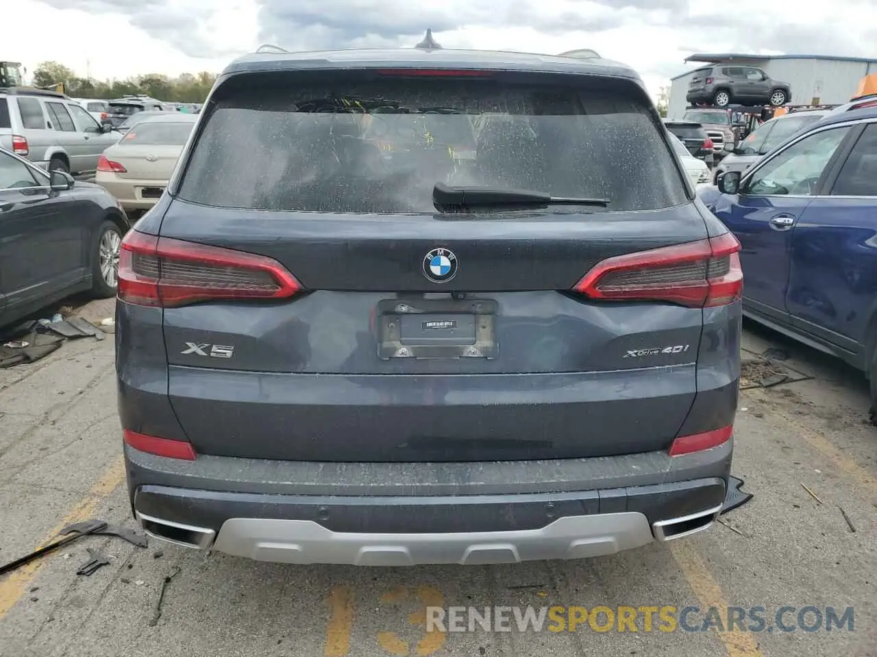 6 fotografías del automóvil dañado 5UXCR6C09L9B92957 BMW X5 2020