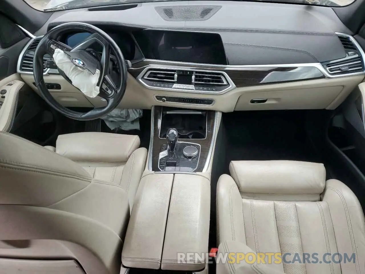 8 fotografías del automóvil dañado 5UXCR6C09L9B92957 BMW X5 2020