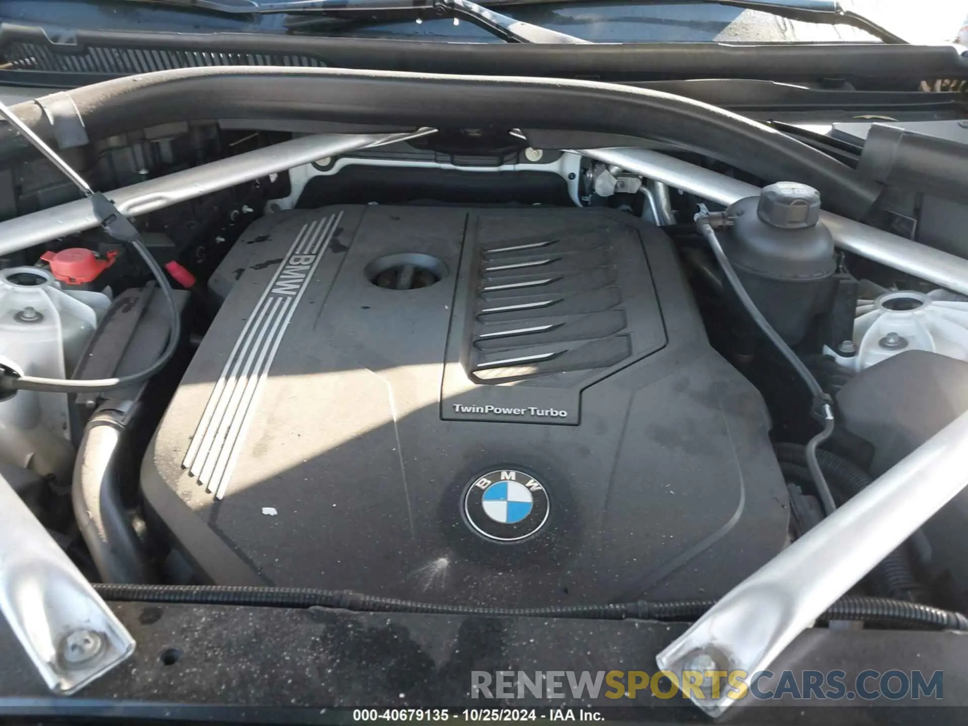 10 fotografías del automóvil dañado 5UXCR6C09L9C63803 BMW X5 2020
