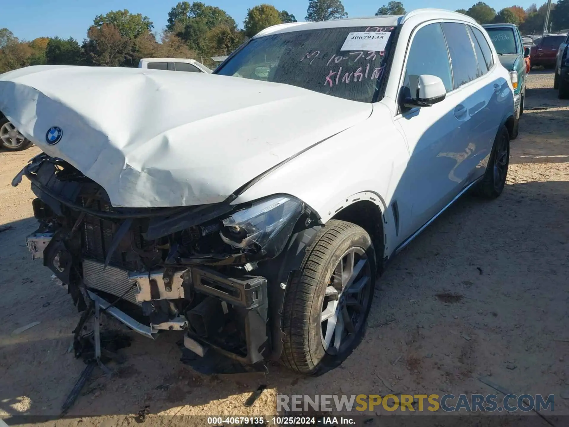 12 fotografías del automóvil dañado 5UXCR6C09L9C63803 BMW X5 2020