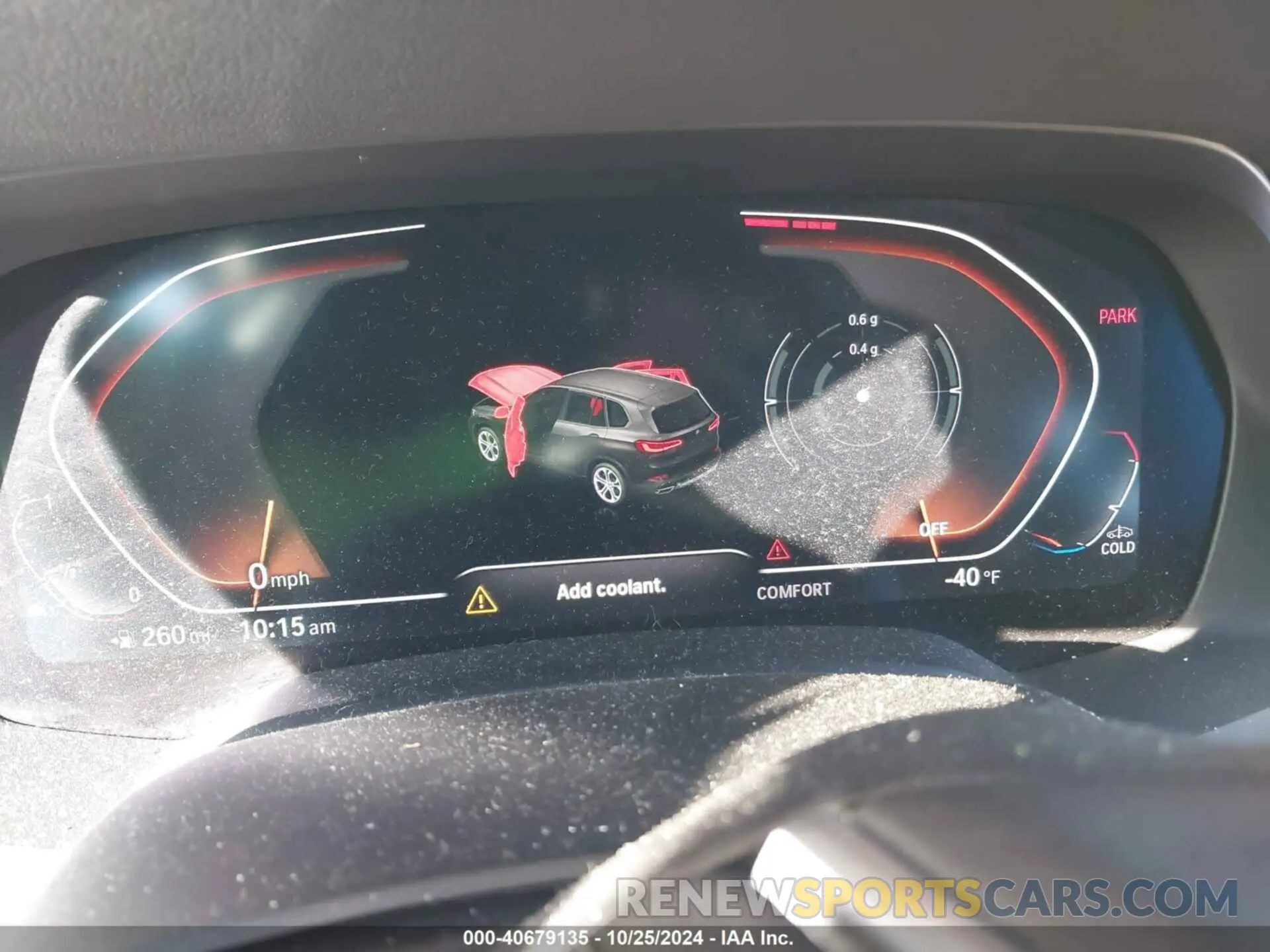 7 fotografías del automóvil dañado 5UXCR6C09L9C63803 BMW X5 2020