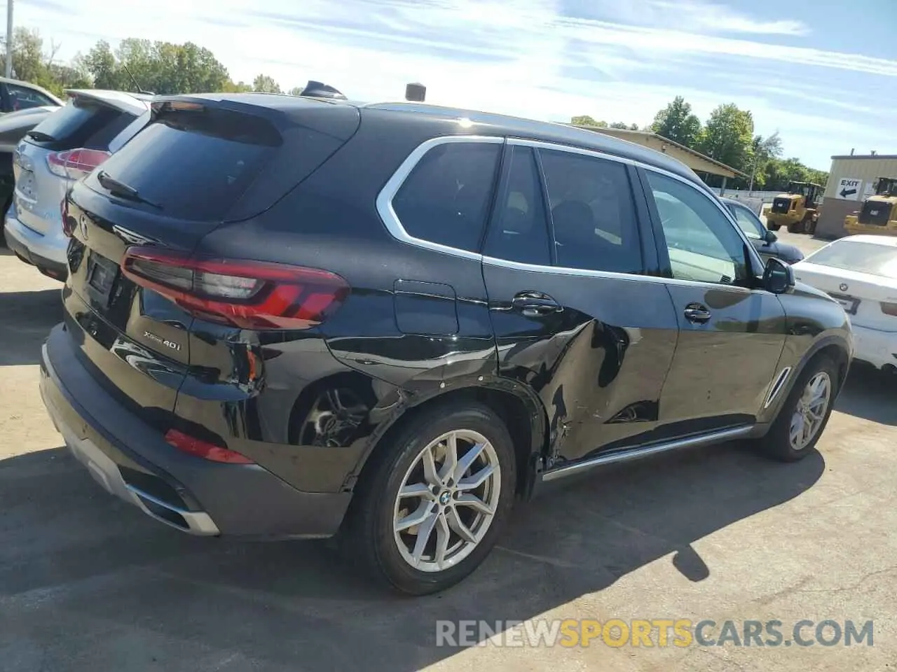 3 fotografías del automóvil dañado 5UXCR6C09L9C81993 BMW X5 2020