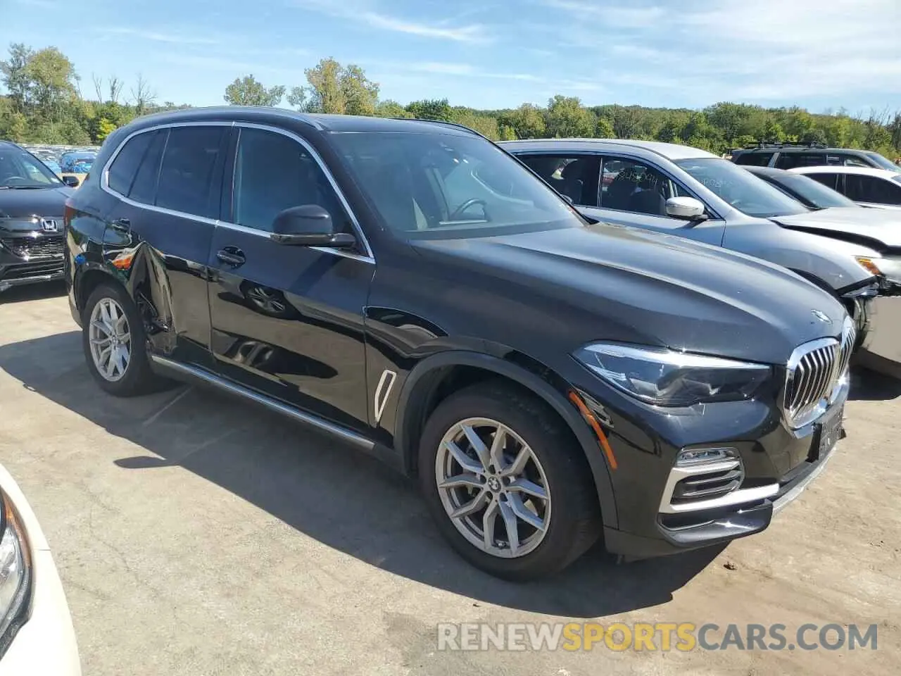 4 fotografías del automóvil dañado 5UXCR6C09L9C81993 BMW X5 2020