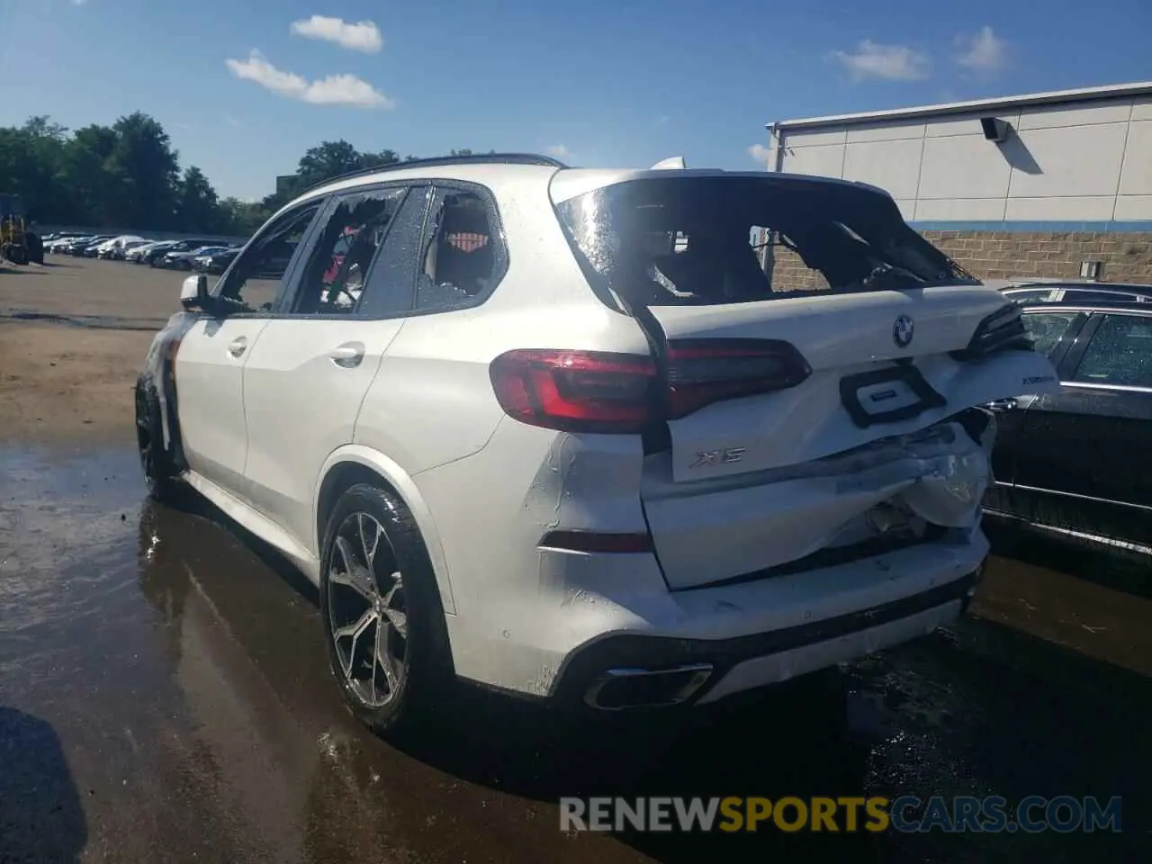2 fotografías del automóvil dañado 5UXCR6C0XL9C74891 BMW X5 2020