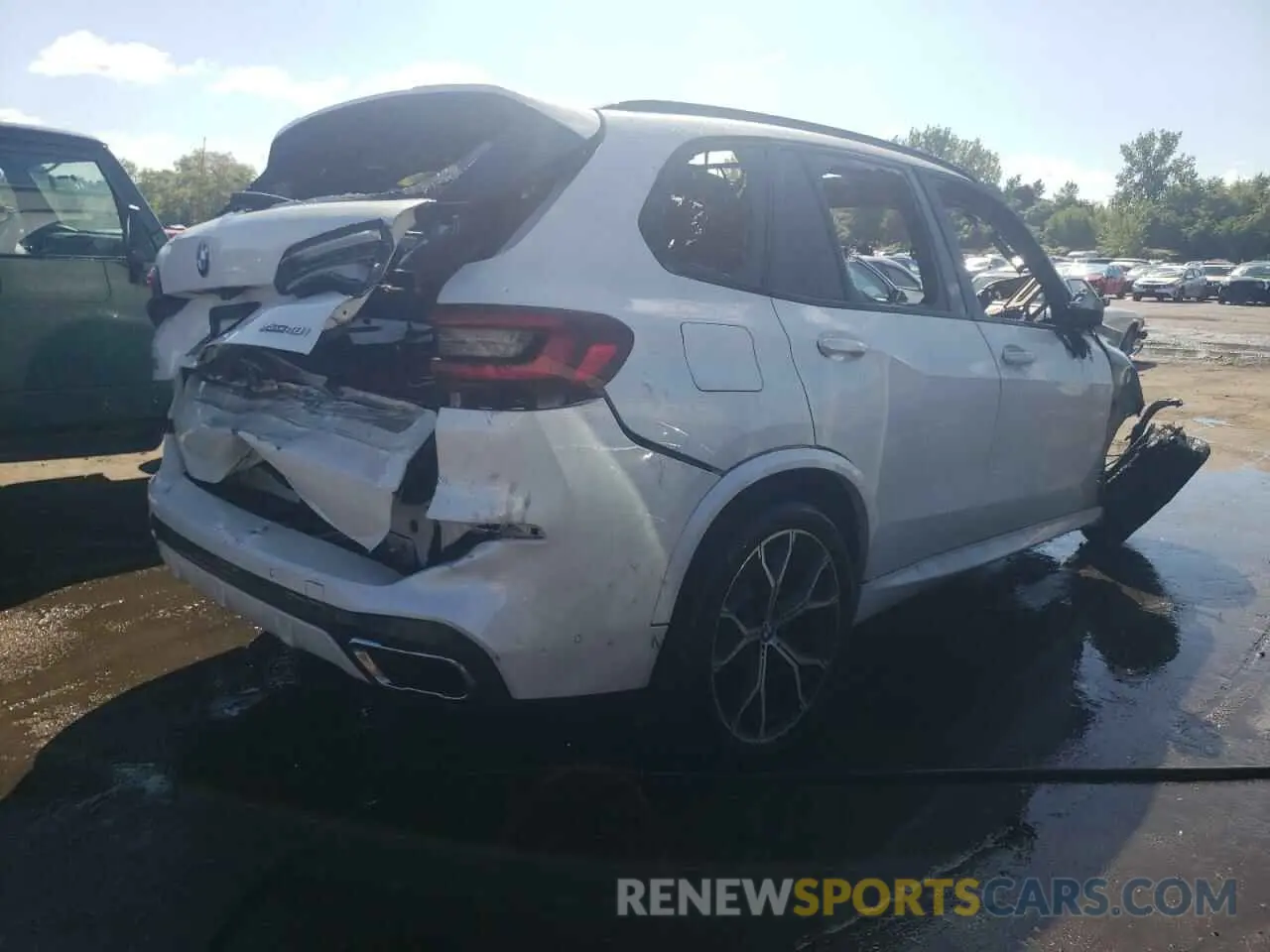3 fotografías del automóvil dañado 5UXCR6C0XL9C74891 BMW X5 2020