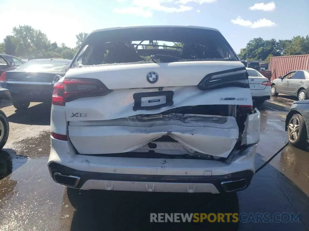 6 fotografías del automóvil dañado 5UXCR6C0XL9C74891 BMW X5 2020