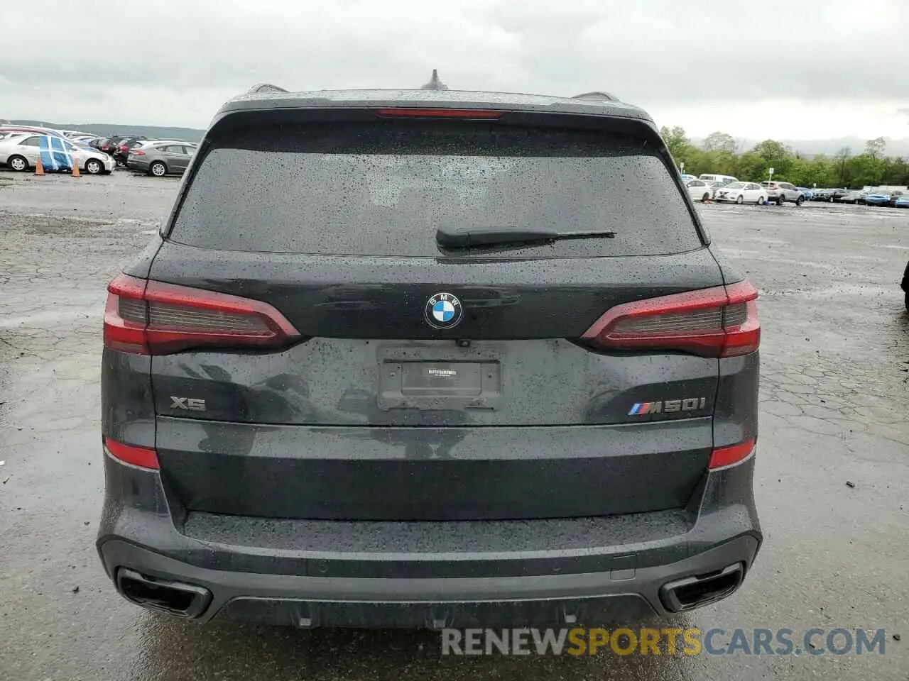 6 fotografías del automóvil dañado 5UXJU4C00L9C42607 BMW X5 2020