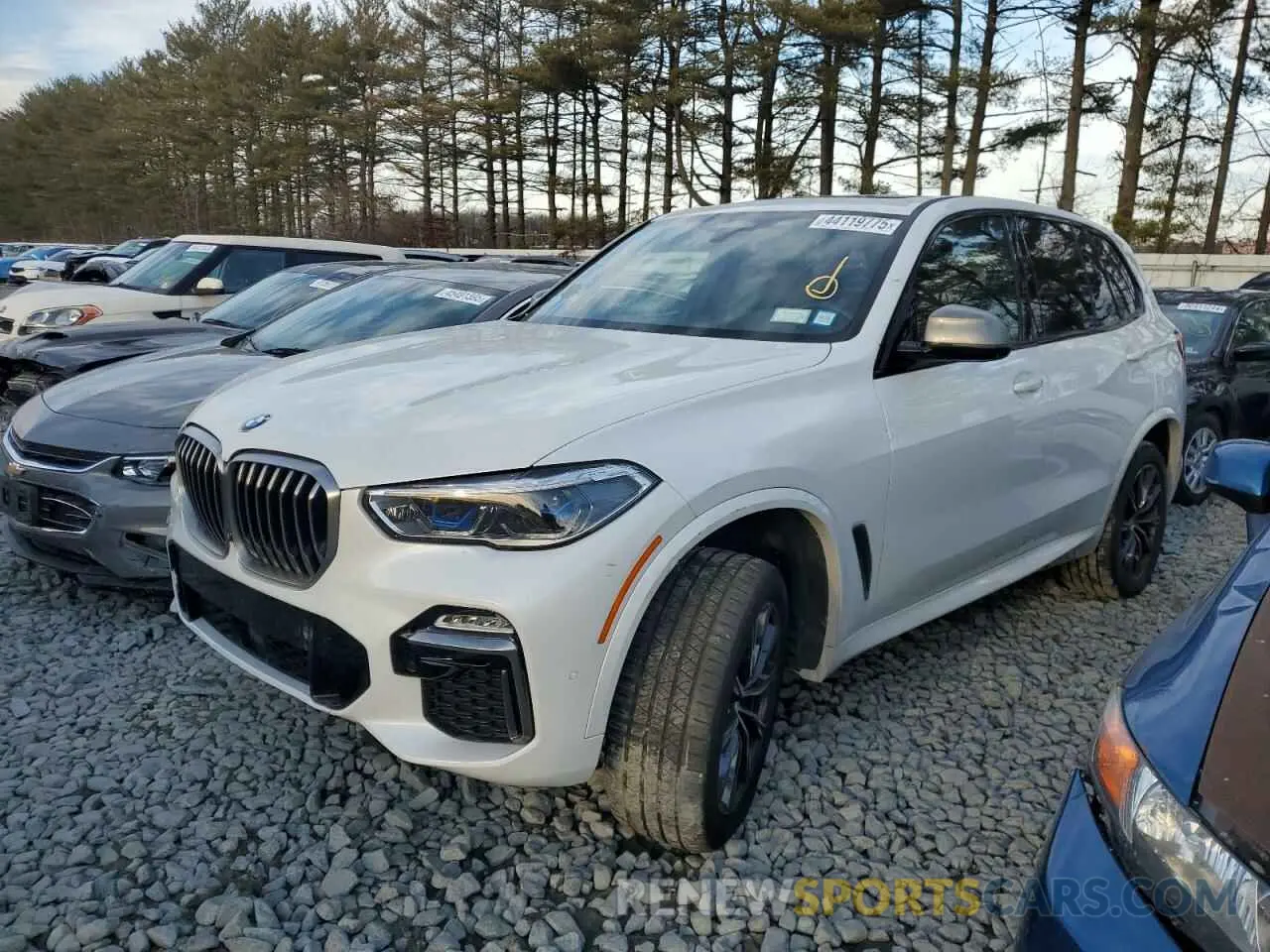 1 fotografías del automóvil dañado 5UXJU4C02LLE45422 BMW X5 2020
