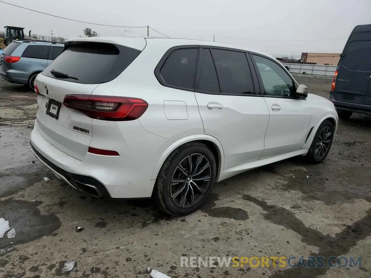 3 fotografías del automóvil dañado 5UXJU4C02LLE45422 BMW X5 2020