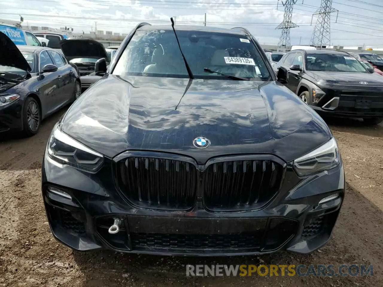 5 fotografías del automóvil dañado 5UXJU4C03LLE46062 BMW X5 2020