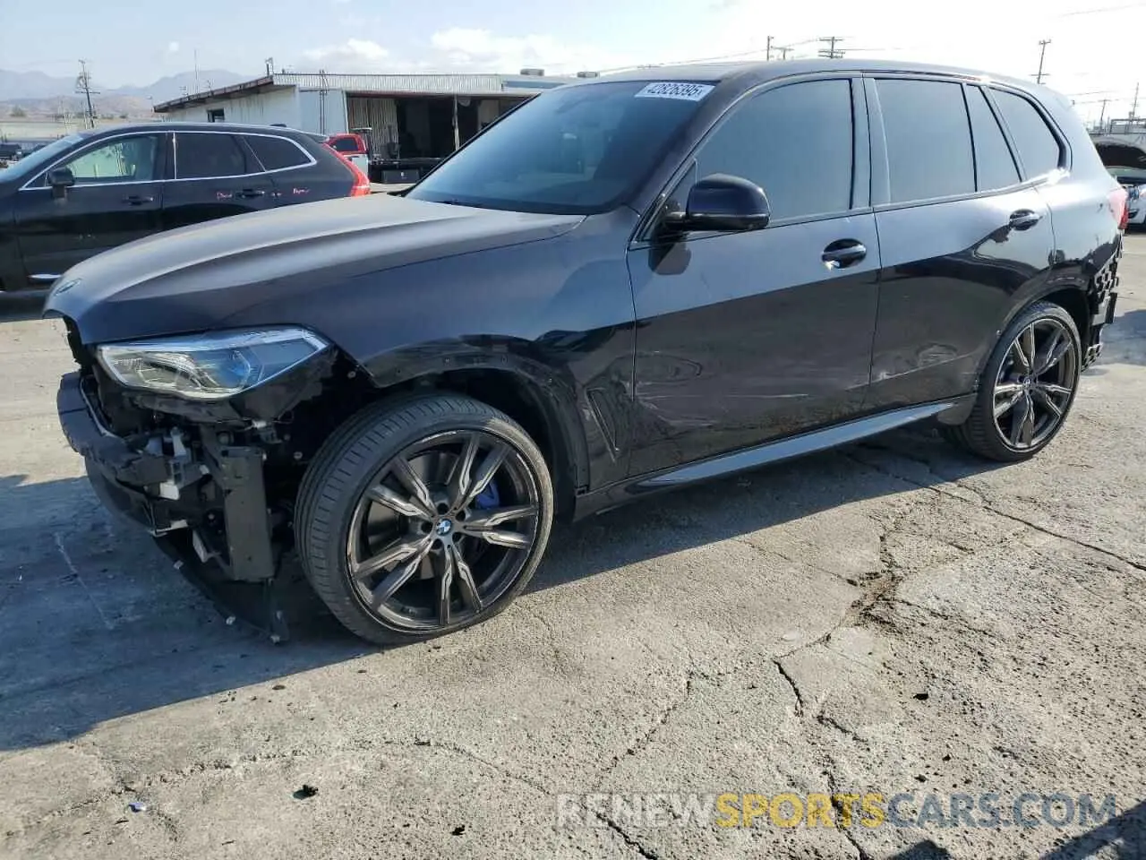 1 fotografías del automóvil dañado 5UXJU4C07LLE45691 BMW X5 2020
