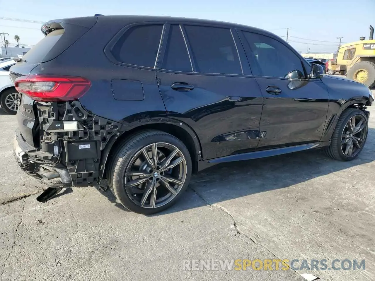 3 fotografías del automóvil dañado 5UXJU4C07LLE45691 BMW X5 2020