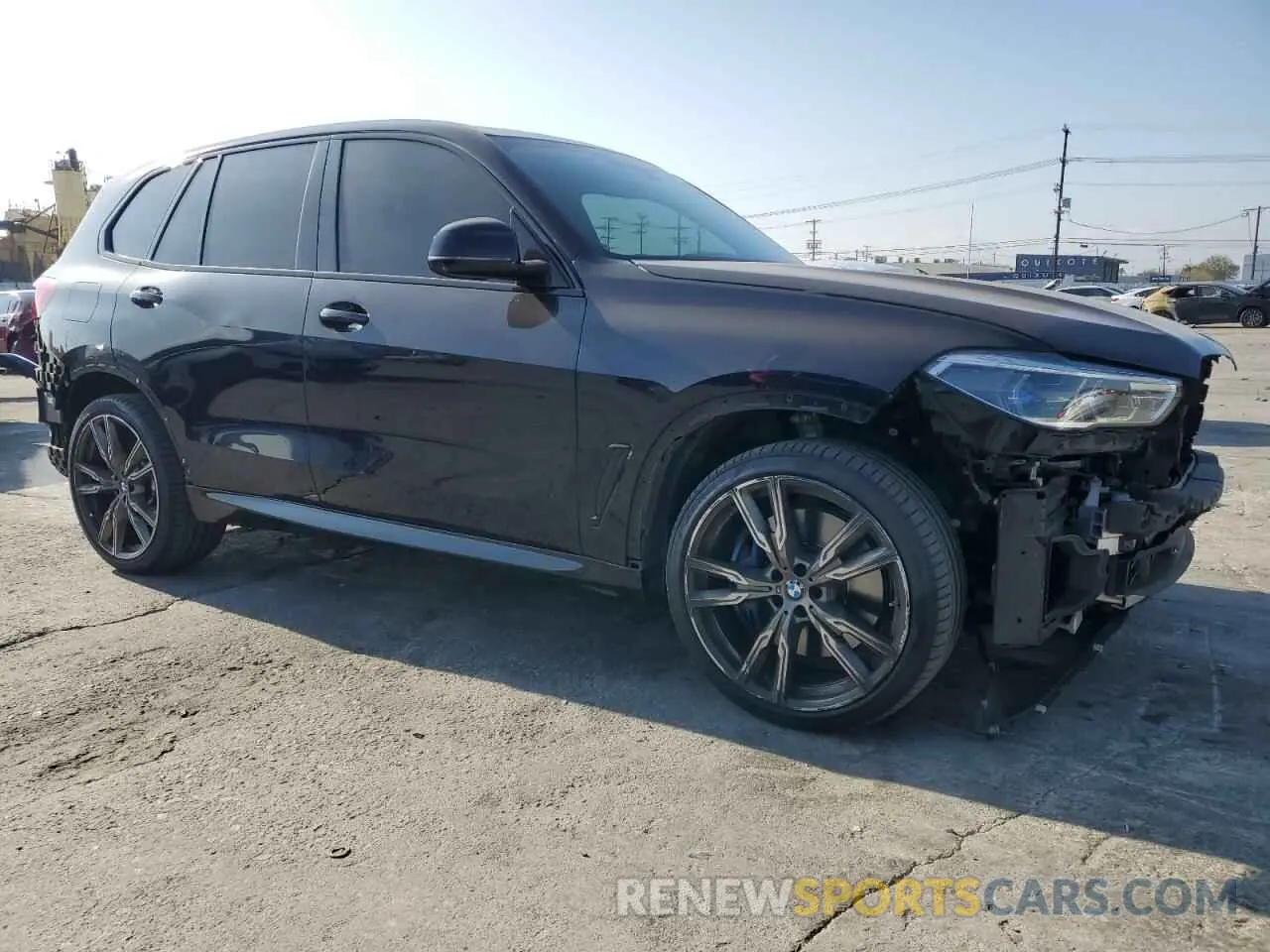 4 fotografías del automóvil dañado 5UXJU4C07LLE45691 BMW X5 2020