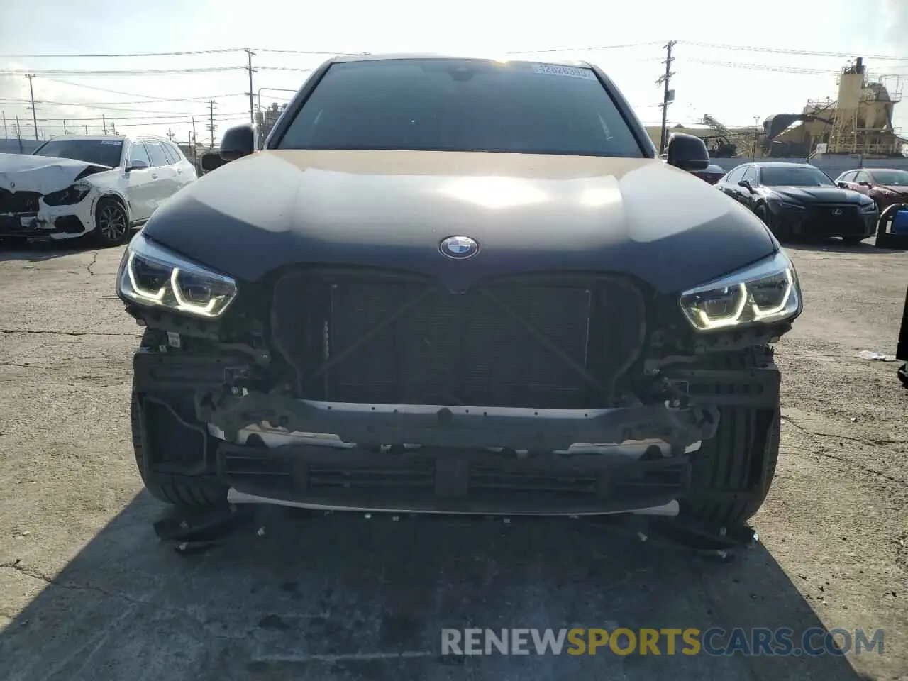 5 fotografías del automóvil dañado 5UXJU4C07LLE45691 BMW X5 2020