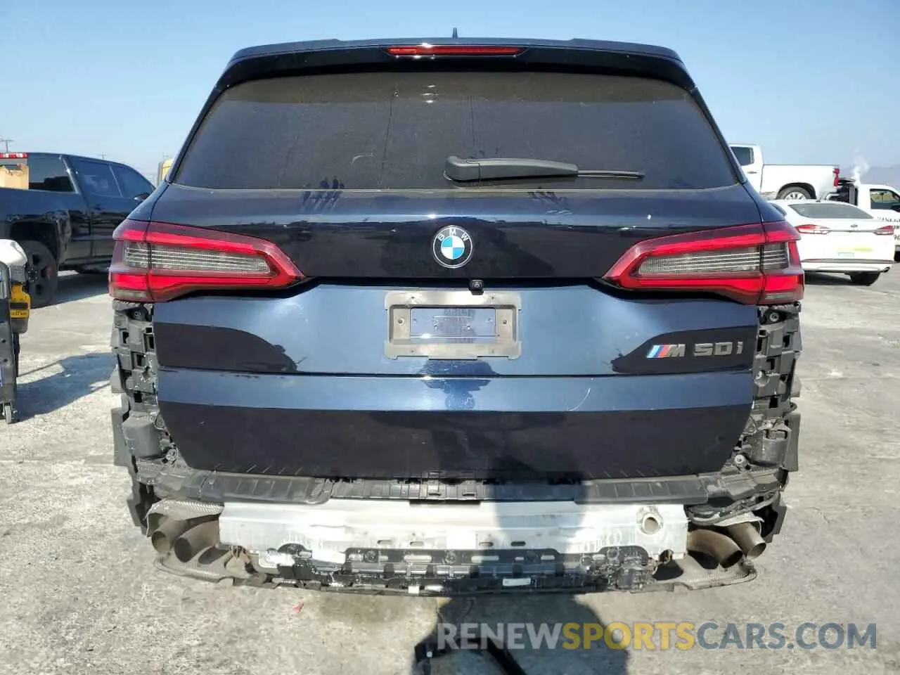 6 fotografías del automóvil dañado 5UXJU4C07LLE45691 BMW X5 2020
