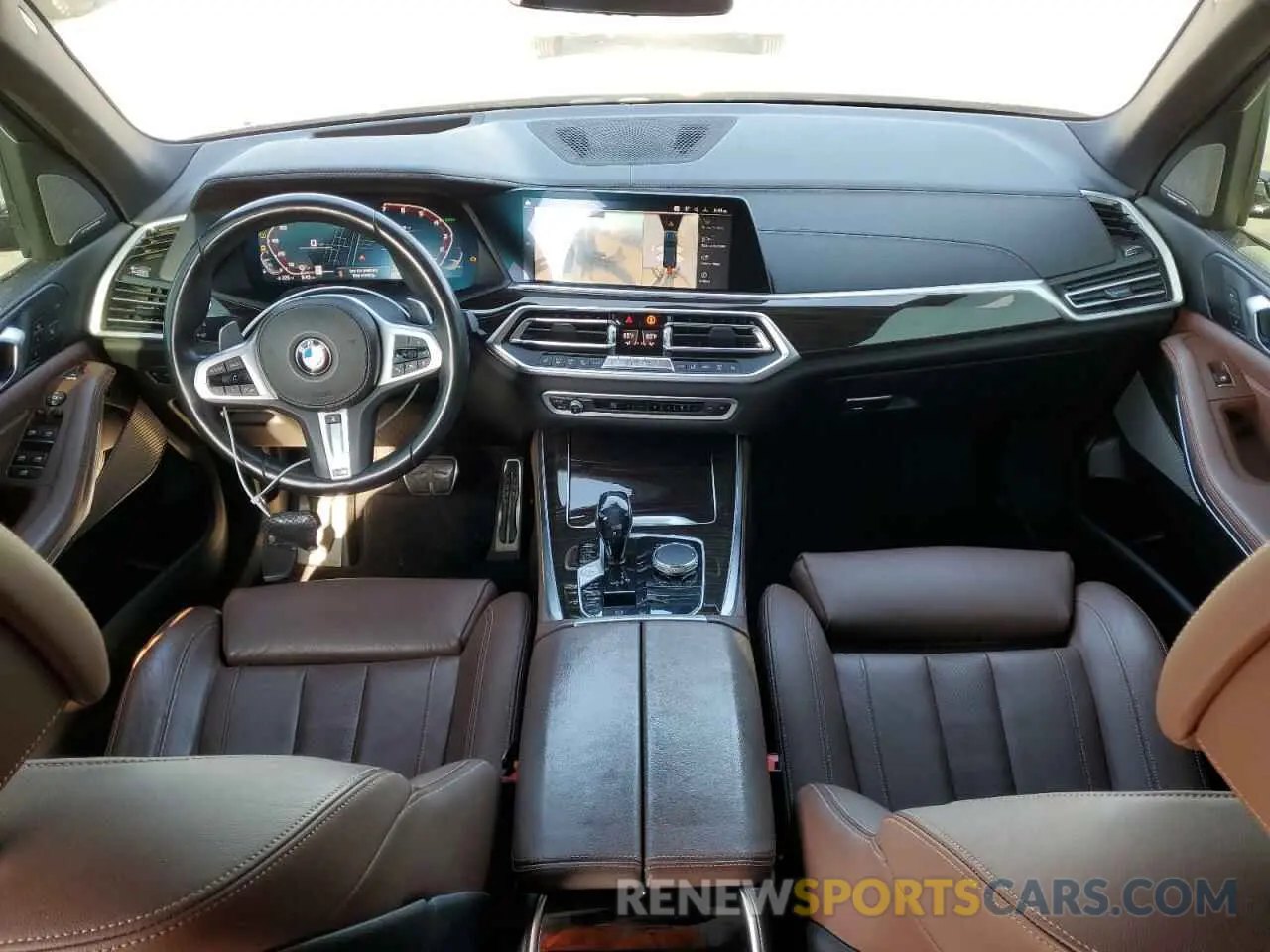 8 fotografías del automóvil dañado 5UXJU4C07LLE45691 BMW X5 2020