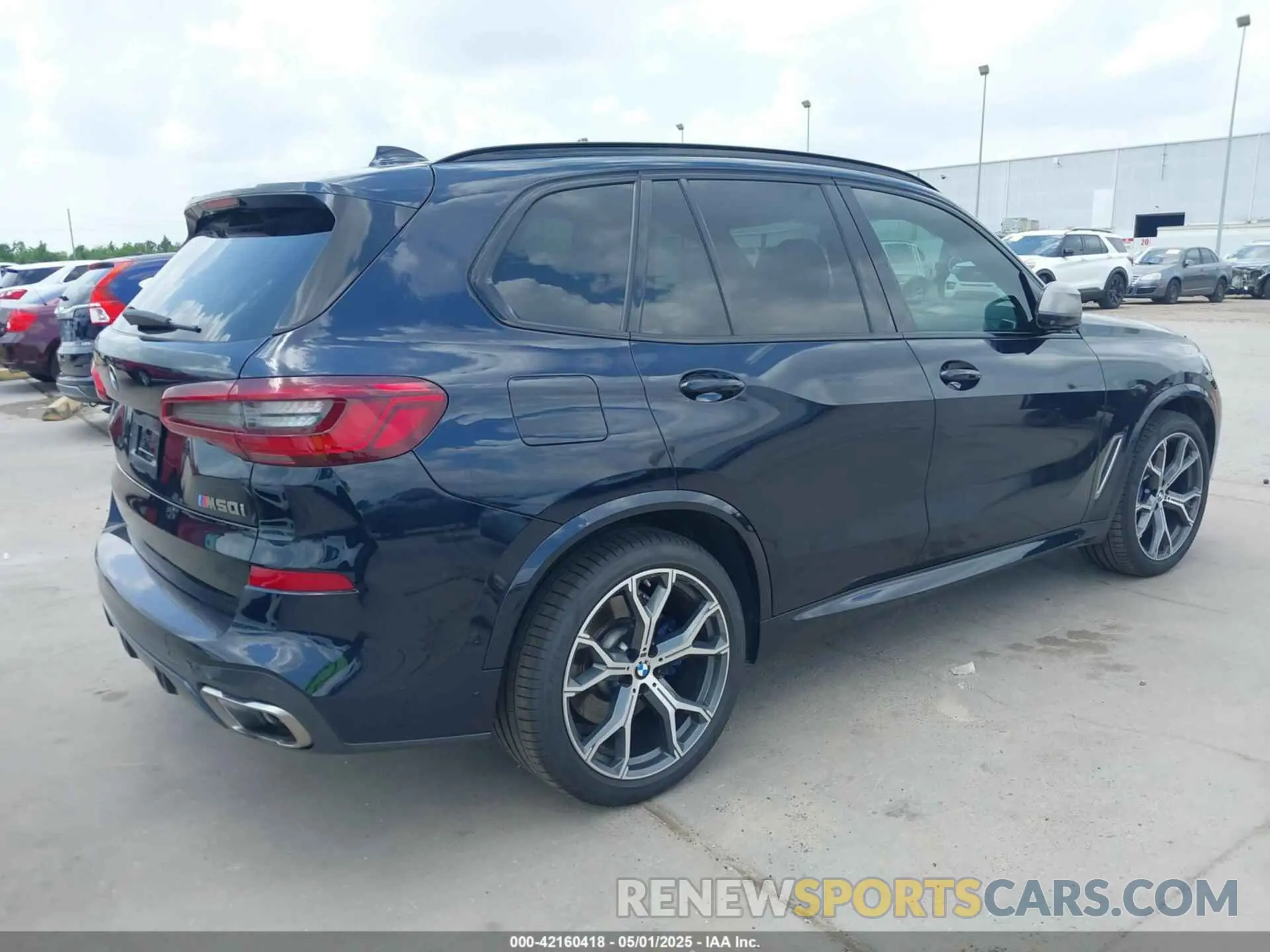 4 fotografías del automóvil dañado 5UXJU4C0XLLE45975 BMW X5 2020