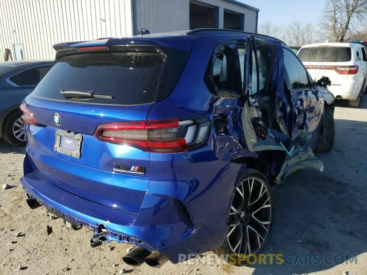4 fotografías del automóvil dañado 5YMJU0C07L9C82121 BMW X5 2020