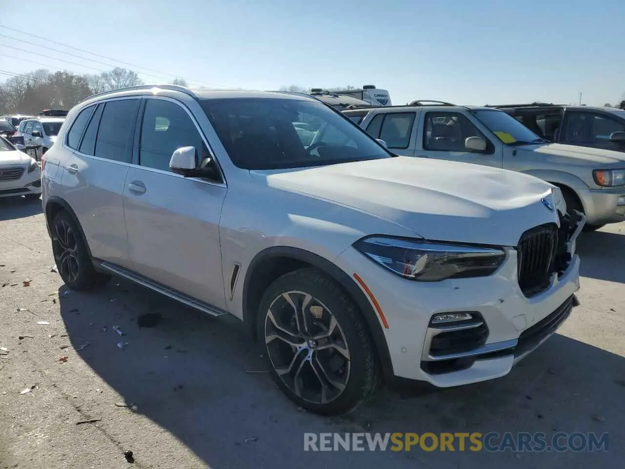 4 fotografías del automóvil dañado 5UXCR4C00M9E64320 BMW X5 2021