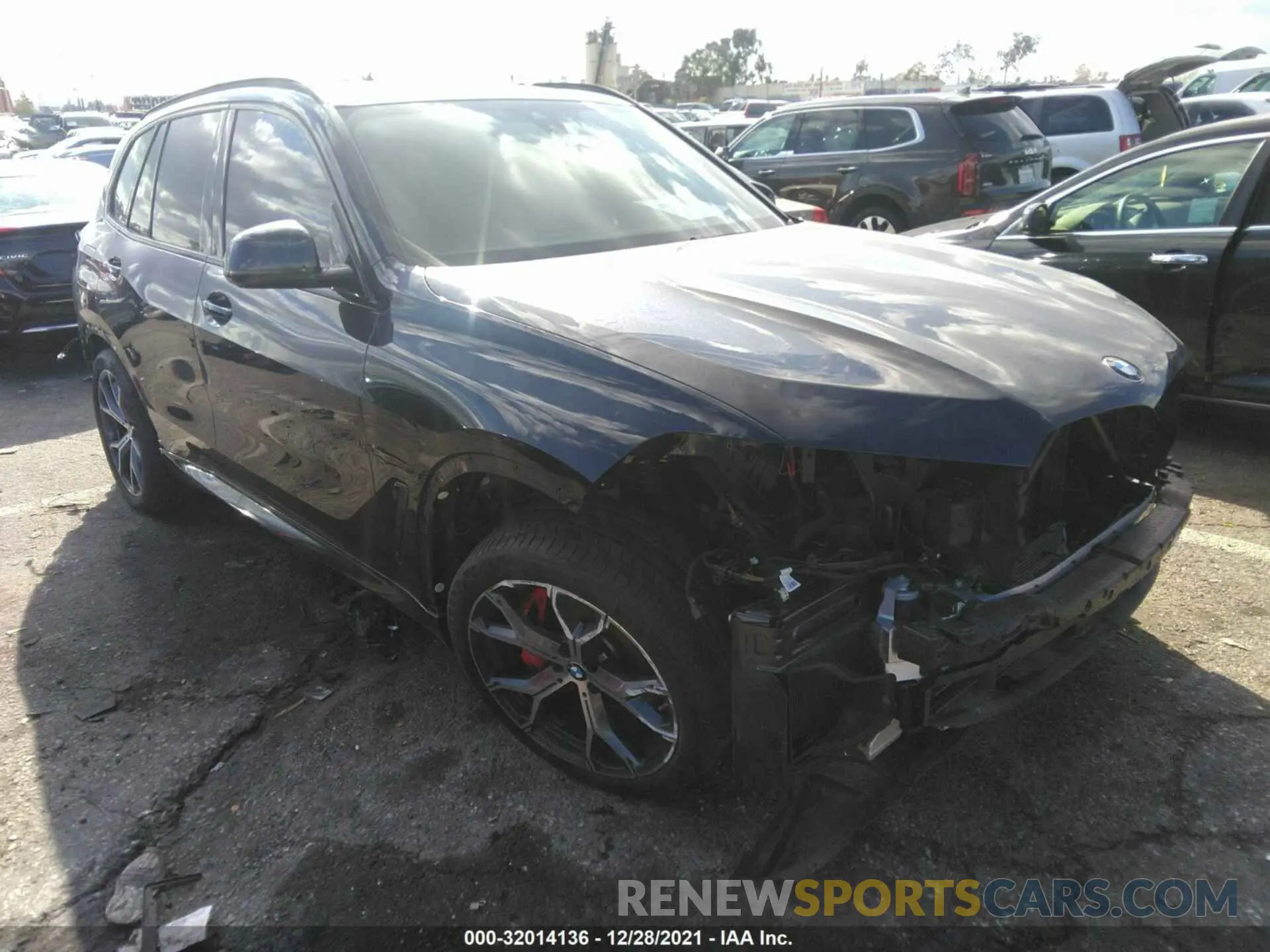 1 fotografías del automóvil dañado 5UXCR4C00M9F44068 BMW X5 2021