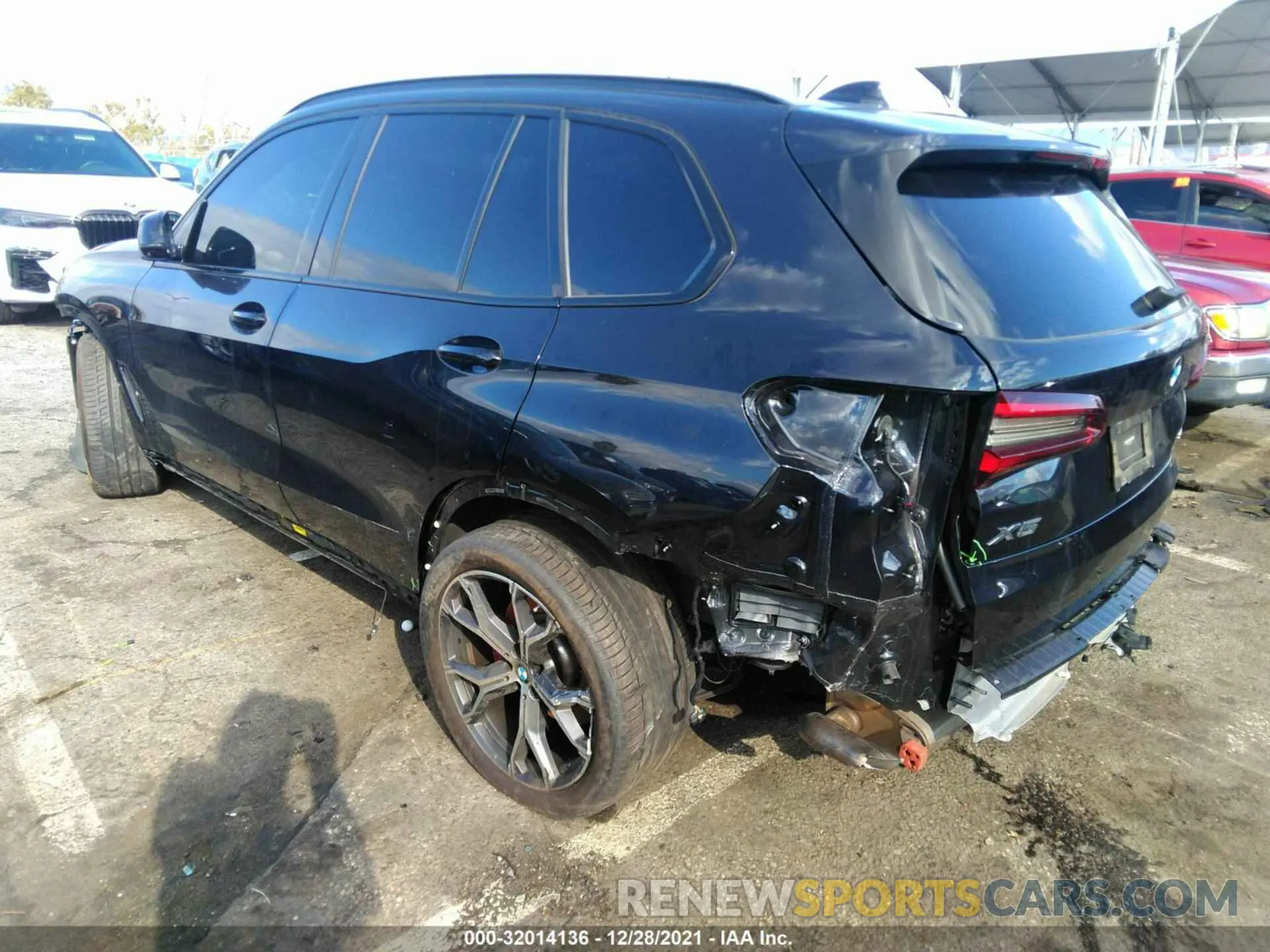 3 fotografías del automóvil dañado 5UXCR4C00M9F44068 BMW X5 2021