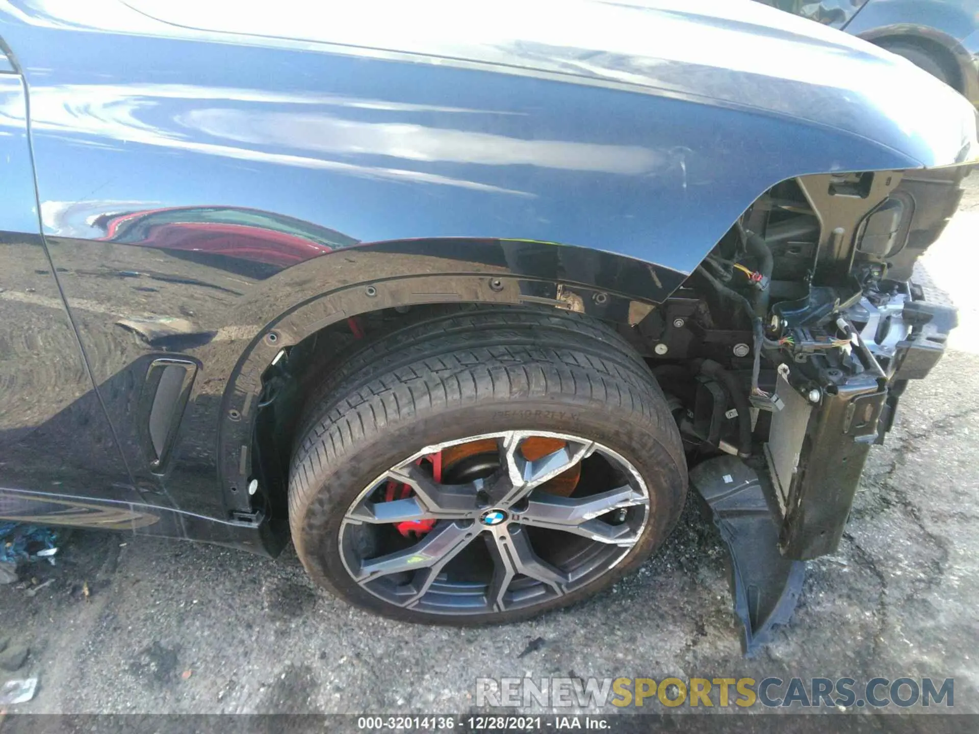 6 fotografías del automóvil dañado 5UXCR4C00M9F44068 BMW X5 2021