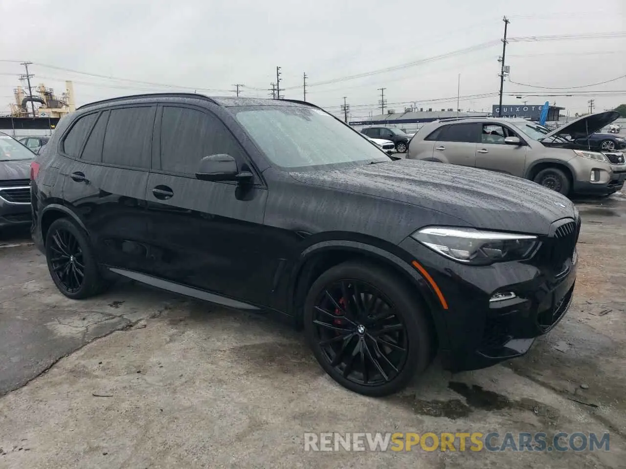 4 fotografías del automóvil dañado 5UXCR4C00M9H16681 BMW X5 2021