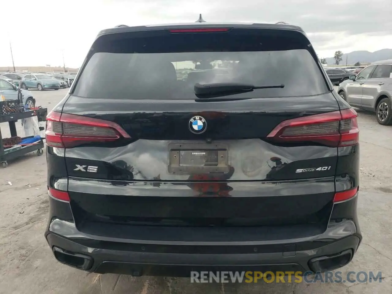 6 fotografías del automóvil dañado 5UXCR4C00M9H16681 BMW X5 2021