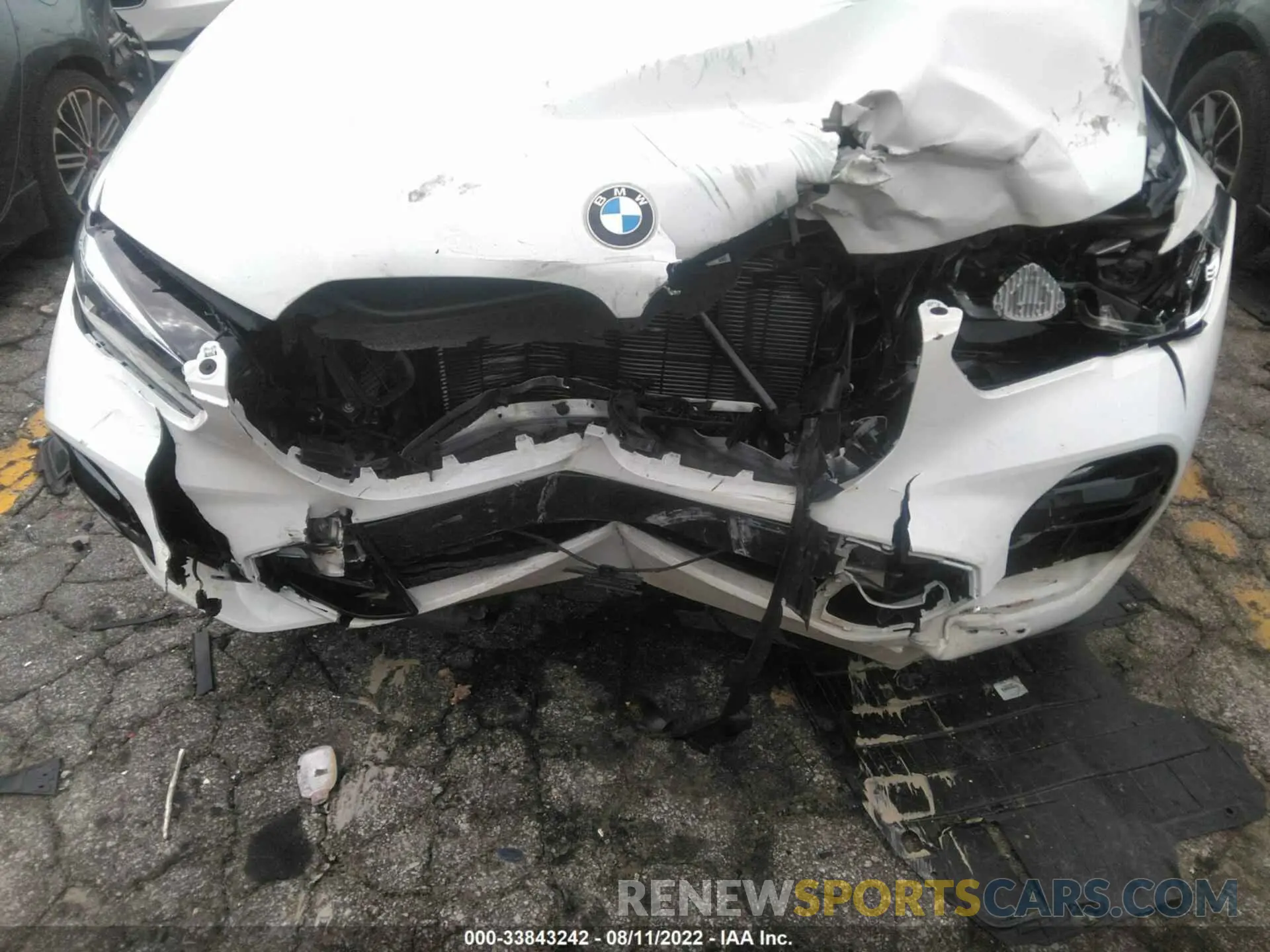 6 fotografías del automóvil dañado 5UXCR4C01M9E64424 BMW X5 2021