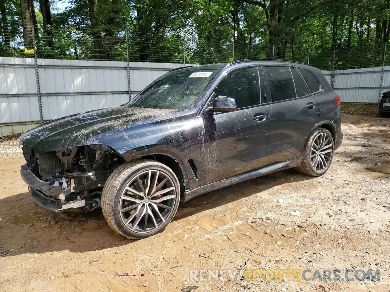 1 fotografías del automóvil dañado 5UXCR4C01M9F19888 BMW X5 2021