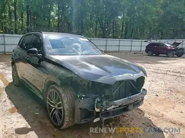 15 fotografías del automóvil dañado 5UXCR4C01M9F19888 BMW X5 2021