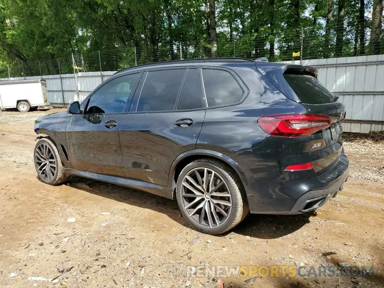 2 fotografías del automóvil dañado 5UXCR4C01M9F19888 BMW X5 2021
