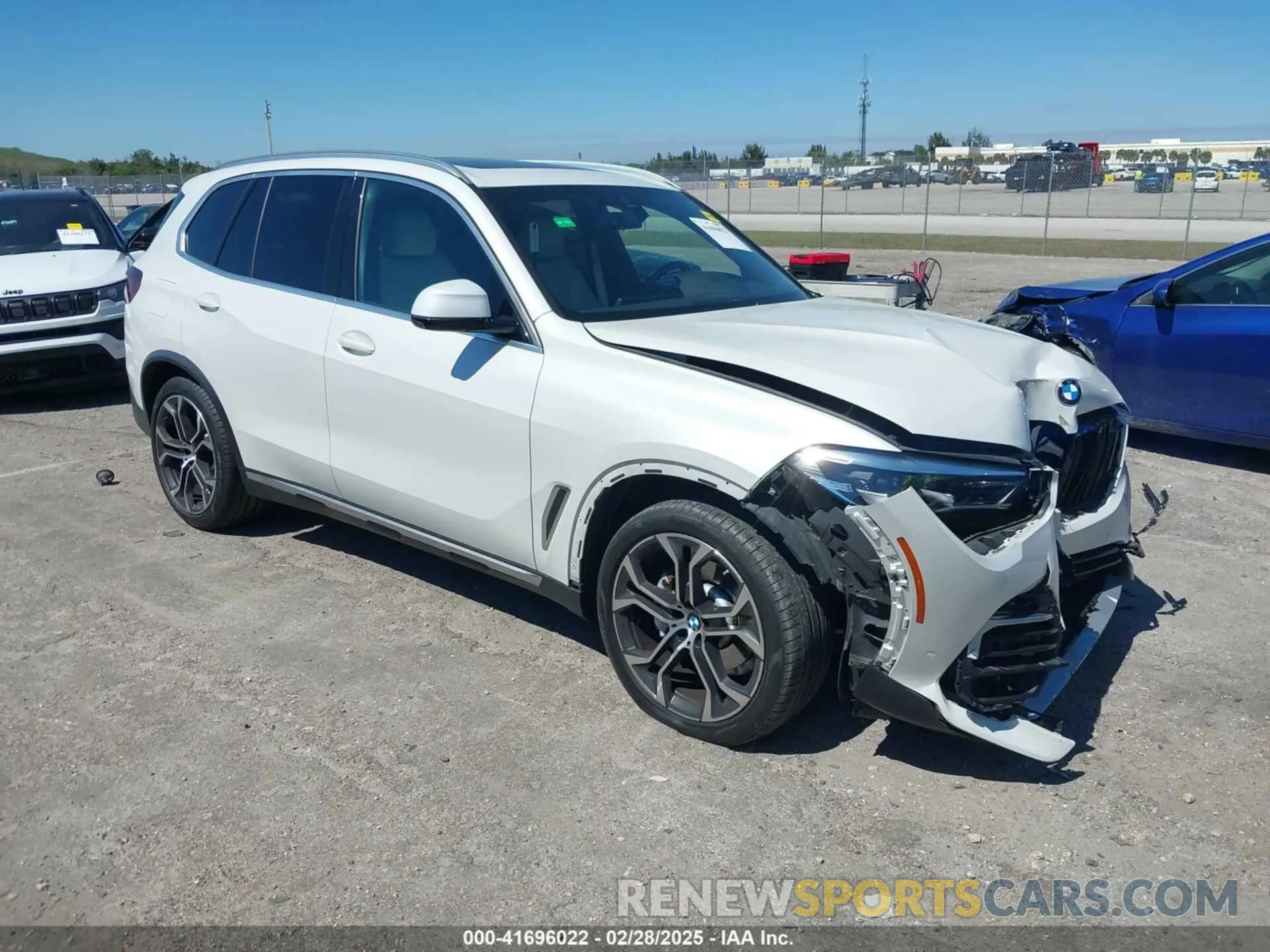 1 fotografías del automóvil dañado 5UXCR4C02M9G34810 BMW X5 2021