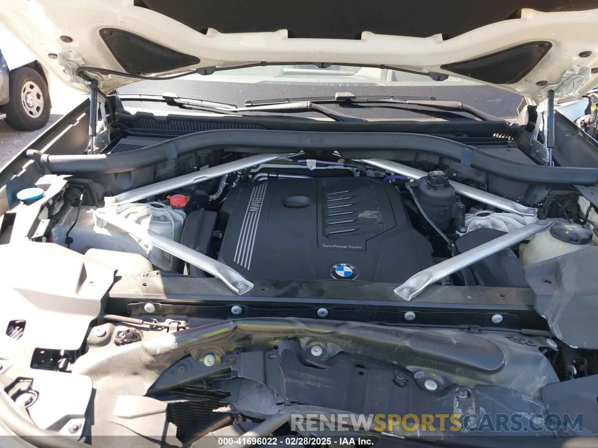10 fotografías del automóvil dañado 5UXCR4C02M9G34810 BMW X5 2021